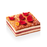 Millefeuille ISPAHAN 玫瑰荔枝與覆盆子千層酥